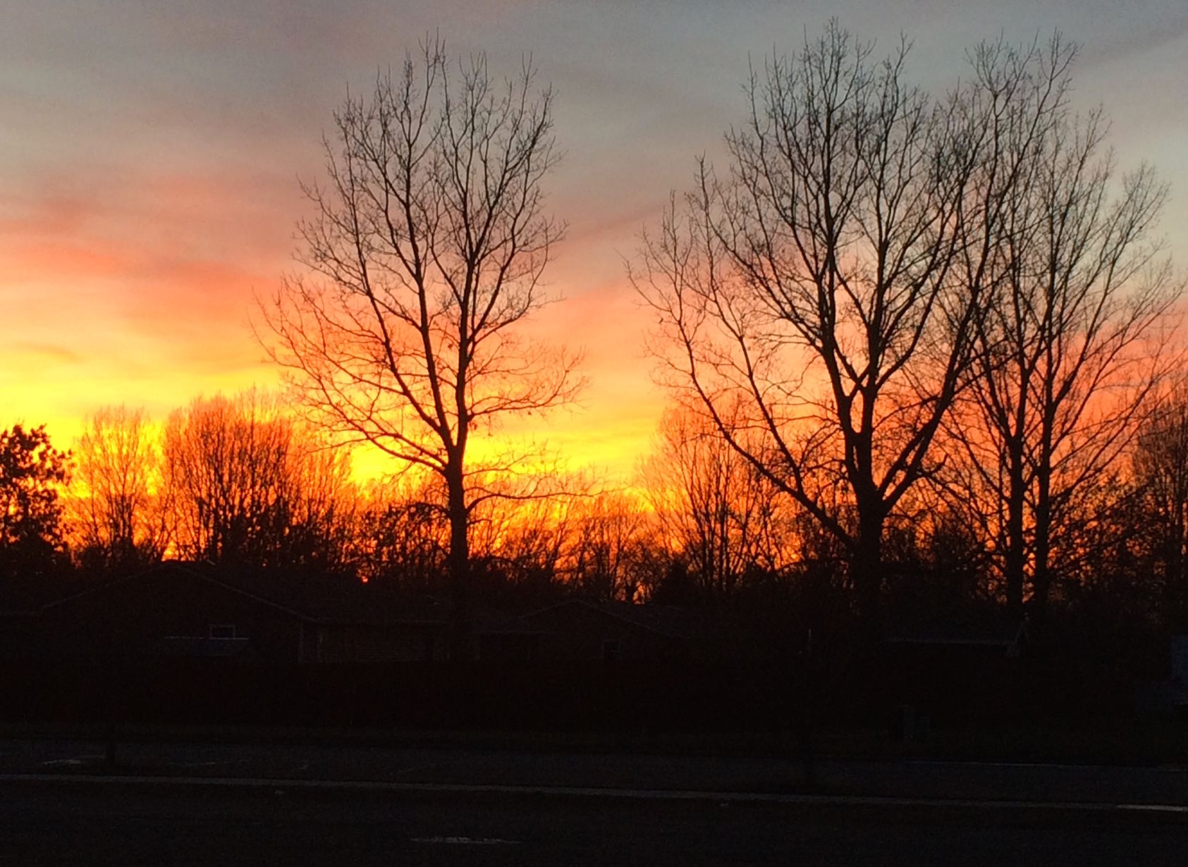 Fiery Sky